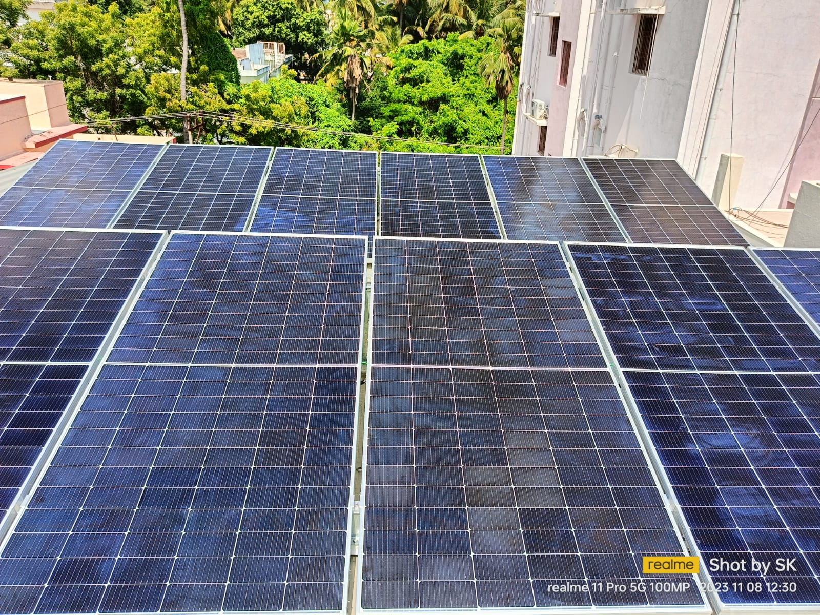 Residential solar project